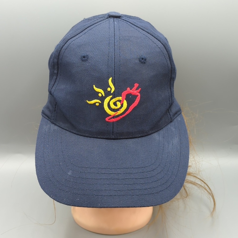 RARE Vintage Taco Bell We Are The Champions Hat Cap Barco Navy Blue Adjustable